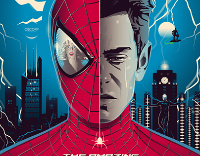THE AMAZING SPIDER-MAN Poster Art / Vinyl Cover