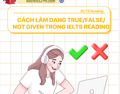 Cach lam True/False/Not Given