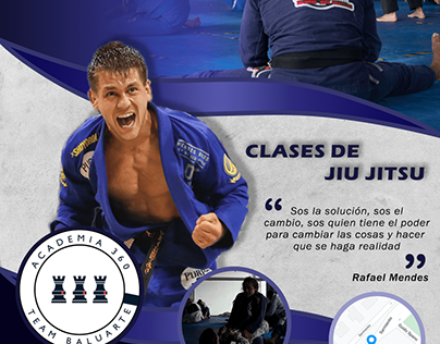 Flyer para Baluarte Brazilian Jiu Jitsu
