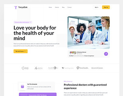 Project thumbnail - TanyaDok - Health Care Doctor