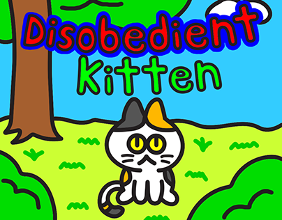 Disobedient kitten