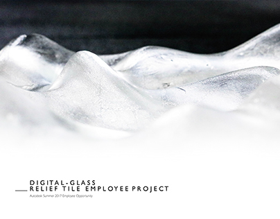 Digital Glass Relief Tile | Autodesk Employee Project