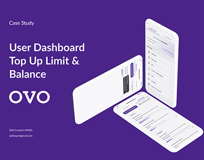 OVO Case Study: User Dashboard Top Up Limit & Balance
