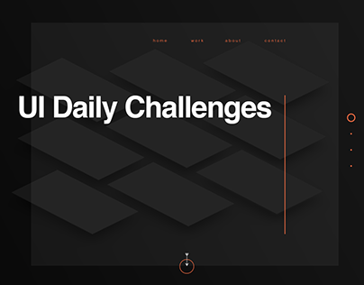 Daily UI Challenges