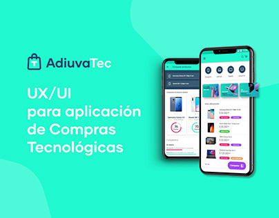 UI/UX | Adiuvatec aplicacion de compras de tecnología
