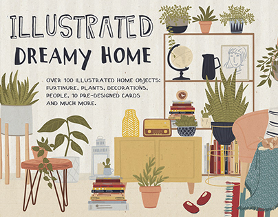 Illustrated Dreamy Home