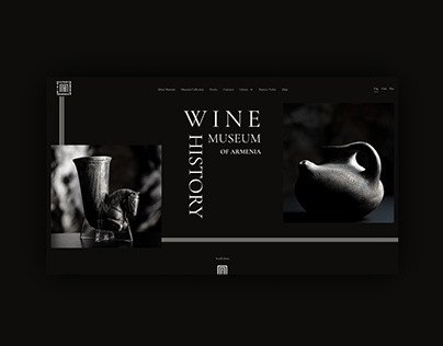 Wine History Museum of Armenia Upcoming Website Design