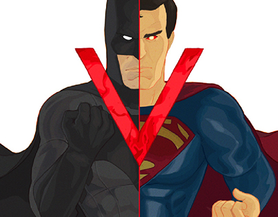 Batman V Superman Illustration