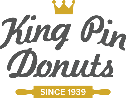 King Pin Donuts Identity Design
