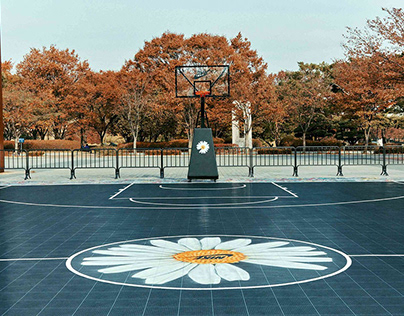 Court Design for Nike x Peaceminusone G-Dragon