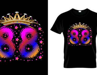 Crown Numbering T-Shirt