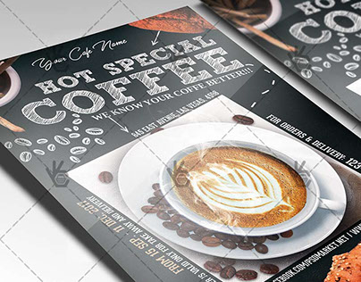 Coffee - Premium Flyer PSD Template
