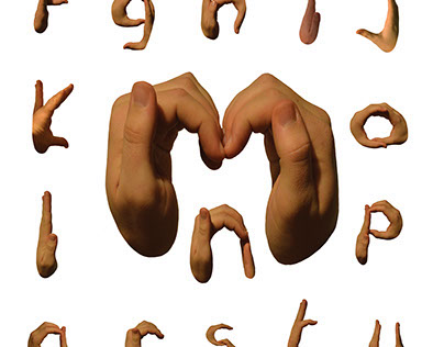 Hands Typography
