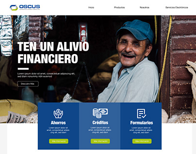 Página web entidad financiera