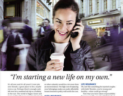 RBC Insurance Life Stages (magazine ad series)