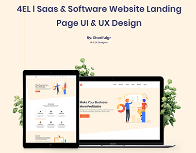 Saas Landing Page Design