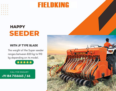What is the use of the happy seeder machine?
