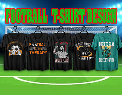 Castom Football t-shirt