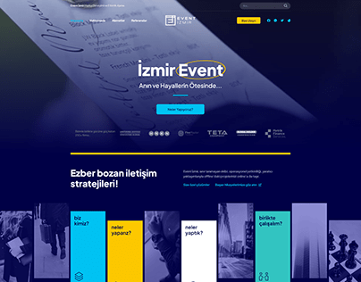 İzmir Event Websitesi