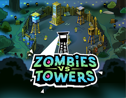 Zombies vs Towers :: Art & UI