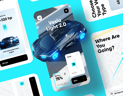Smart Car Mobile App / Dashboard