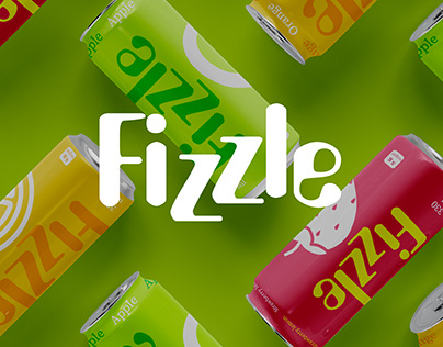 Fizzle Soda Drink Branding