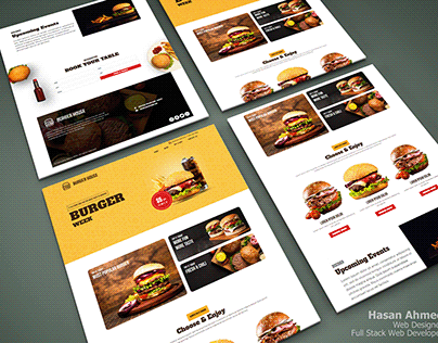 Burger House Responsive Landing Page