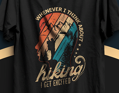 Hiking T-Shirt Design