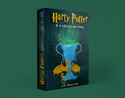 Capa de Livro Harry Potter e o Cálice de Fogo