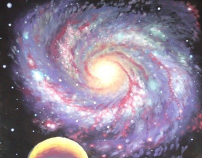 Space paintings