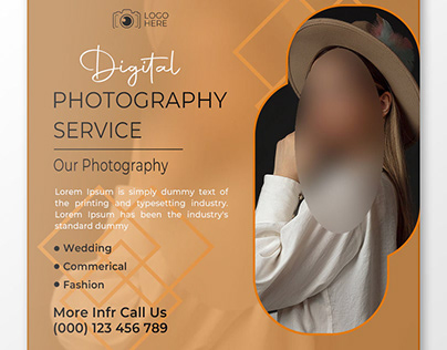 Digital Photography Service Social Media Template