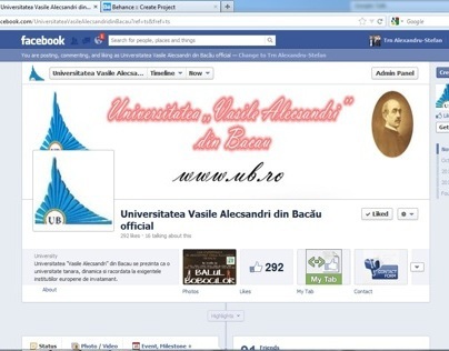 Universitatea Vasile Alecsandri official facebook page