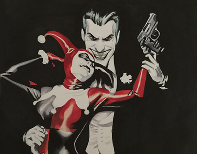 Alex Ross Joker & Harley