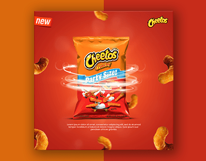 Cheetos Poster Design | Social Media