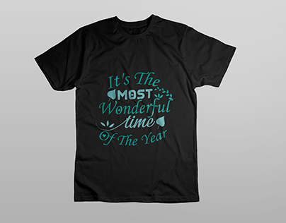 It's The Most Wonderful Time Of The Year T Shirt .