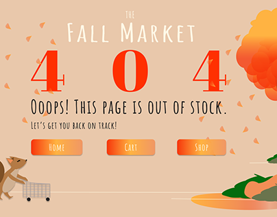 Market 404 Error Page