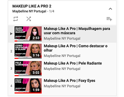 Makeup Like A Pro - Maybelline NY YT Content