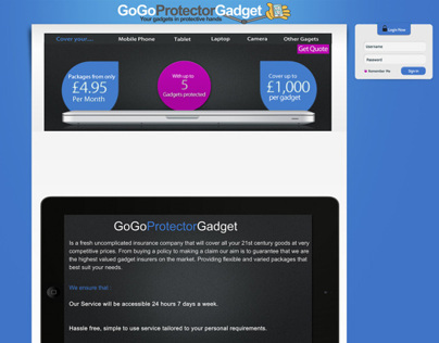Go Go Protector Gadget Website