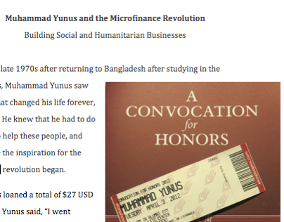 Elon Honors Convocation with Muhammad Yunus