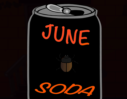 Junebug soda Dancing can