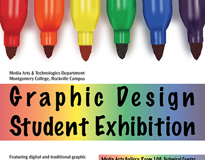 Poster - Graphic design student exhibition
