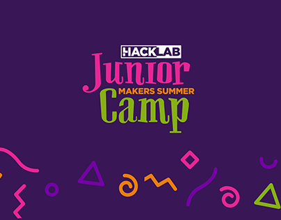 Junior Makers Summer Camp Brand Identity
