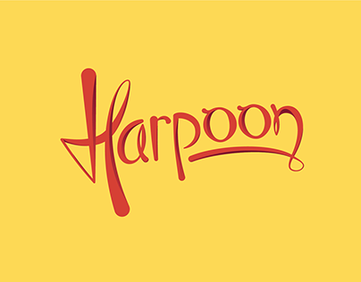 Harpoon logo and packaging concept