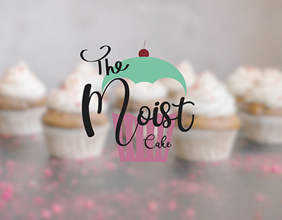 The Moist Cake | Cupcake Brand Identity