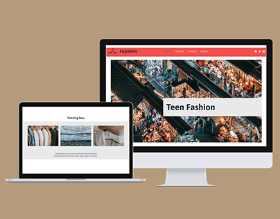 Teen Fashion Website
