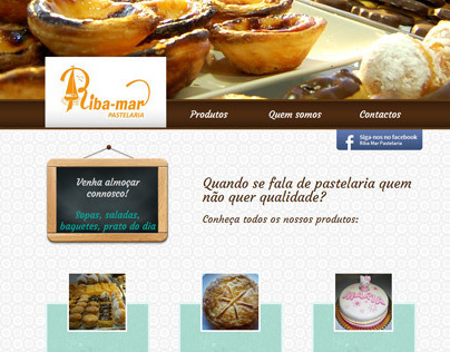 Website - Pastelaria Riba-Mar