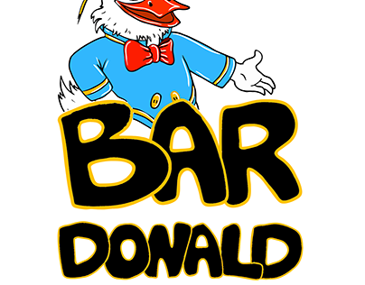 Logo ilustracyjne - Bar Donald u Krystyny