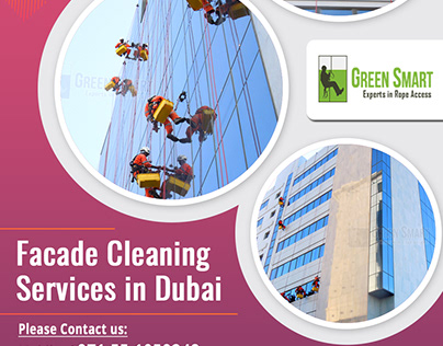 Facade Cleaning Dubai | External Glass Cleaning Service