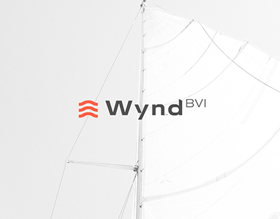 Wynd BVI - Sailing Brand Identity Design