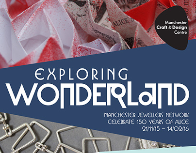 Exploring Wonderland - Exhibition Branding MCDC